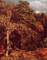 Constable, John - Wooded Landscape